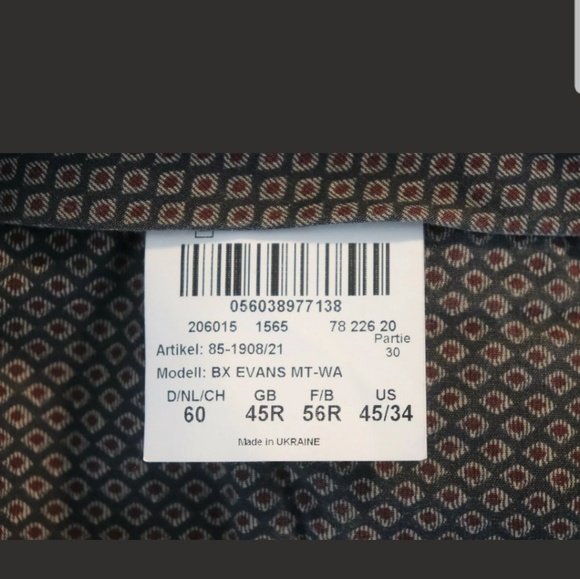 Brax Casual Pants Mens Size 45 NWT - Picture 3 of 5